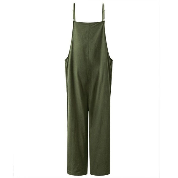 Linen Jumpsuit Womens Clothing Size 22 Carousel 1