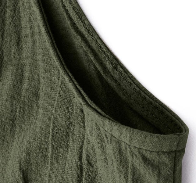 Linen Jumpsuit Womens Clothing Size 22 Carousel 2