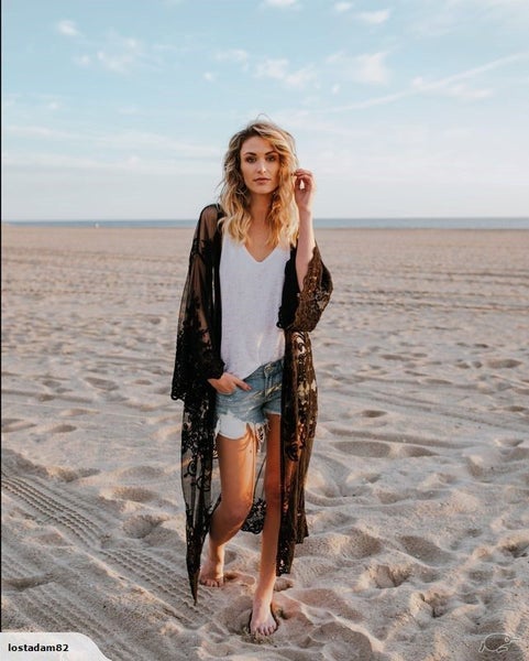 Cardigan Kimono Cape Womens Clothing Size 22 Carousel 1