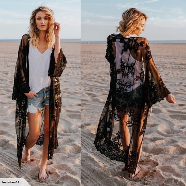 Cardigan Kimono Cape Womens Clothing Size 22 Carousel 7
