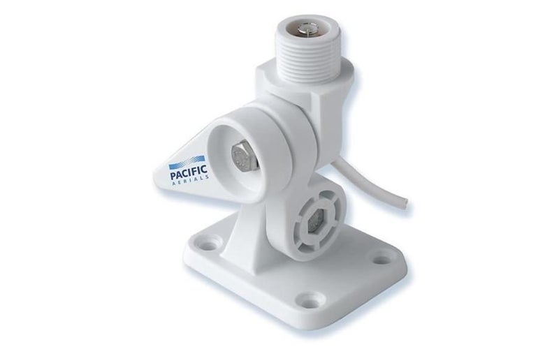 Pacific Aerials P6114 Marine AM-FM Fold-Down Antenna Mount Carousel 1