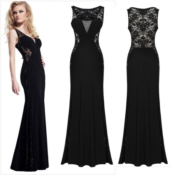 Lace Maxi Dress Carousel 1
