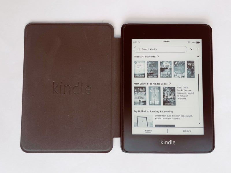 Kindle Paperwhite 10th gen 8GB PQ94WIF with brand new case and charge cable Carousel 1