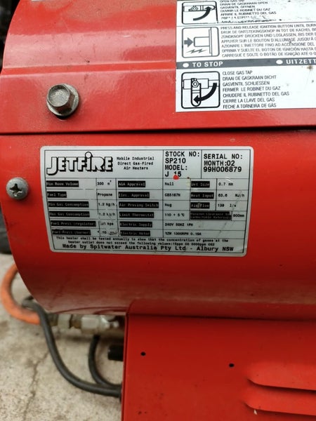 Jetfire lpg heater Carousel 4