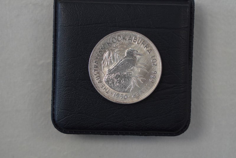 Australia 1992 Kookaburra 1oz $5 Silver Coin Carousel 1
