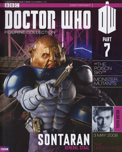 Doctor Who Figurine Collection - Sontaran - General Staal62863241038210111