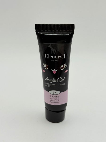 Cleoorvil Acrylic Gel 07 LT.Pink 15g Carousel 1