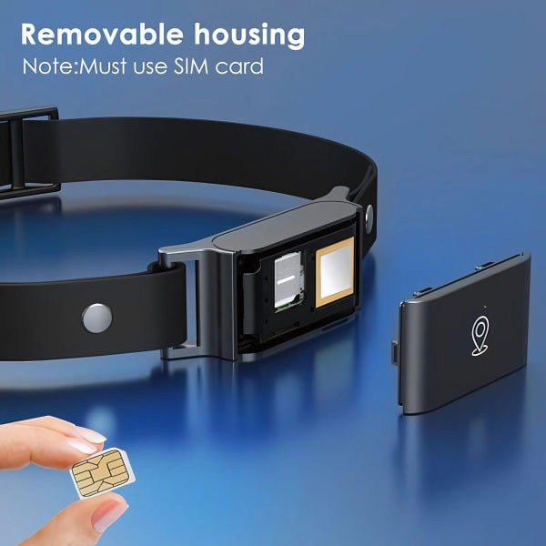 Waterproof 4G GPS Pet Collar, Mini Tracker for Cats and Dogs Carousel 6