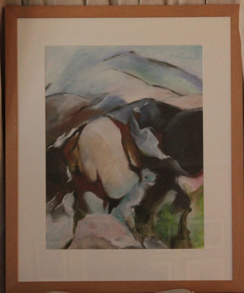 An original painting Carousel 1