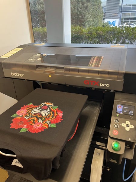 DTG Garment printer set up- BROTHER DTG Machine Carousel 1