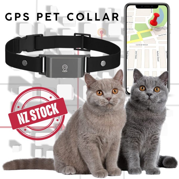 Waterproof 4G GPS Pet Collar, Mini Tracker for Cats and Dogs Carousel 1