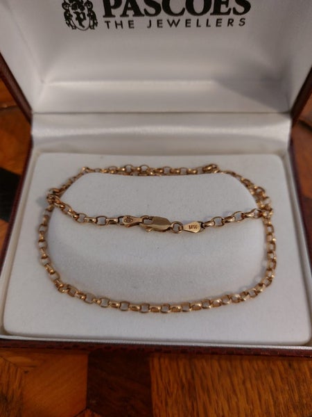 9ct Gold Belcher chain 8.2gms Carousel 1