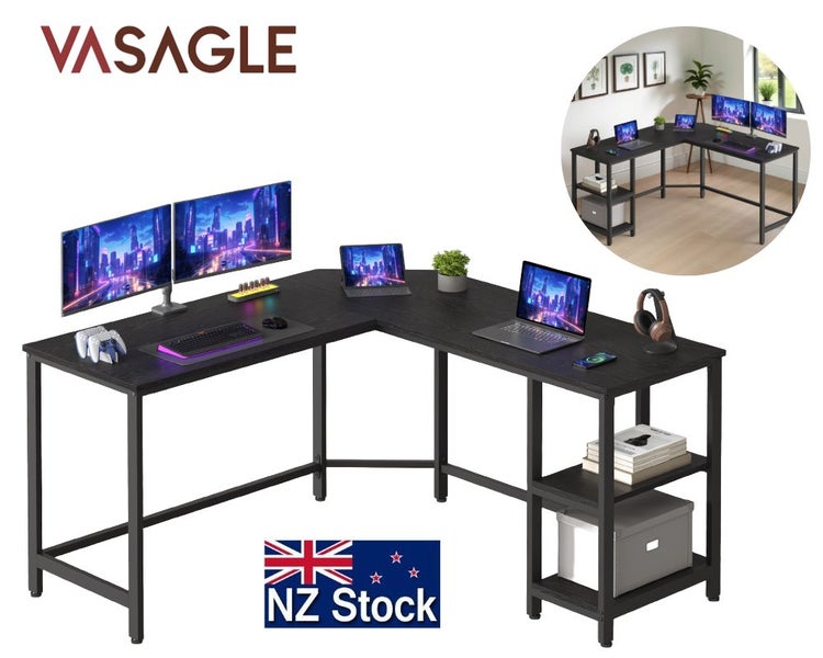 VASAGLE Computer Desk Carousel 1
