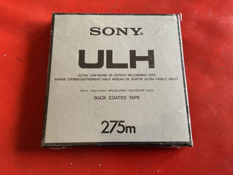Sony ULH Back Coated Tape Reel to Reel Tape (Brand New) Carousel 1