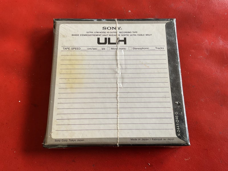 Sony ULH Back Coated Tape Reel to Reel Tape (Brand New) Carousel 2