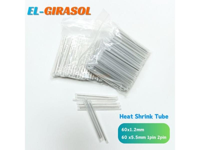 60x1.0mm 60 X5.5mm 1pin 2pin Fiber Optic Fusion Protection Splice Sleeves Heat Carousel 1