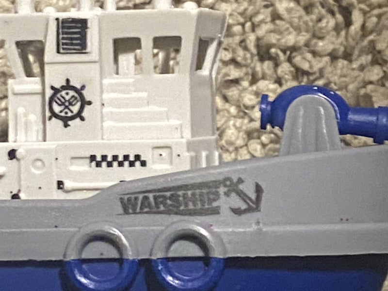 Pull back & go war ship toy Carousel 2