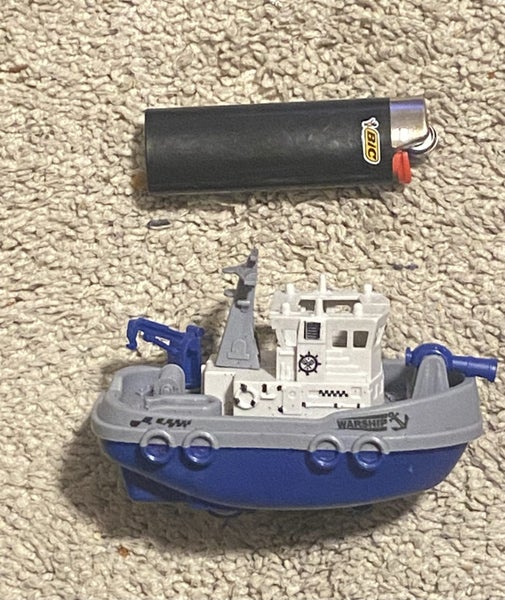 Pull back & go war ship toy Carousel 6