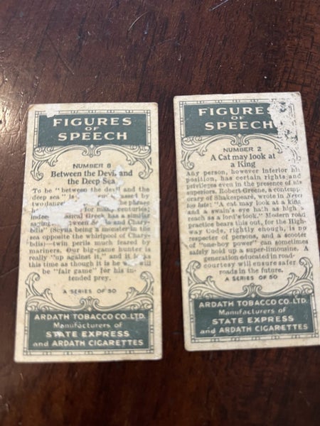 Cigarette Cards Carousel 4