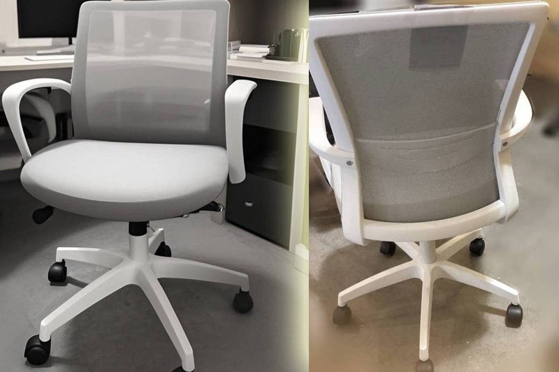 Frost Ergonomic Office Chair *BREATHABLE FABRIC*|GREY| CLEARANCE SALE Carousel 1