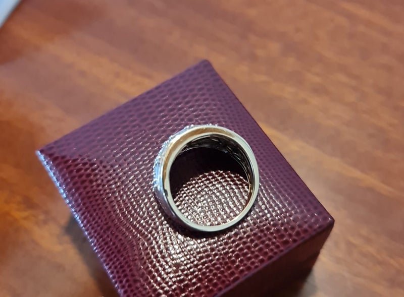 Diamond cluster ring is going to make her smile.62863853040899114