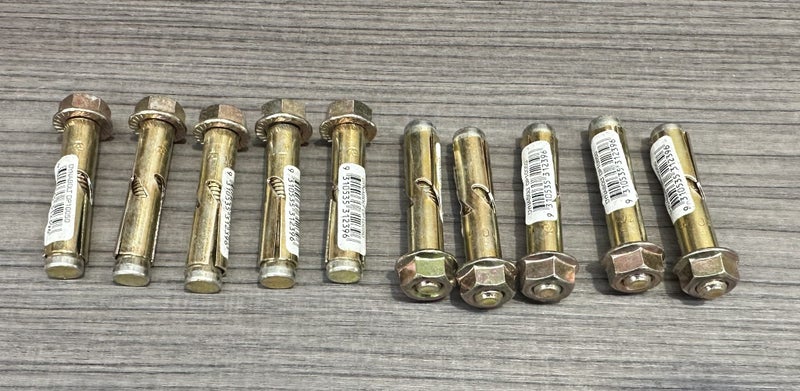 Ramset Dynabolt 10x50mm Gold 10 Pack DP10050 #2 - $1 Res (Box T) Carousel 2