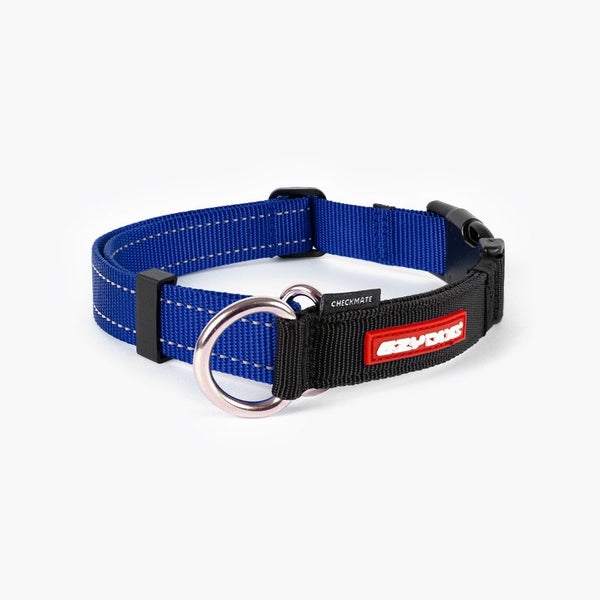ED Collar Checkmate S Blue Carousel 1