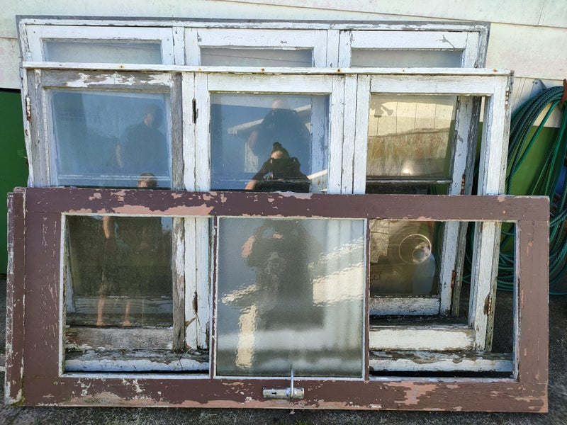 2x Kauri timber windows and 1x Door? Carousel 1