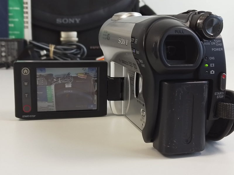Sony Handicam DCR-DVD608E Camcorder with Bag & Cables - $1 No Reserve! Carousel 2