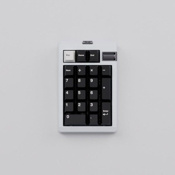 Meletrix ZoomPad TIGA Tri-mode Wired Keypad - E-White, Standard Foam & POM Carousel 1
