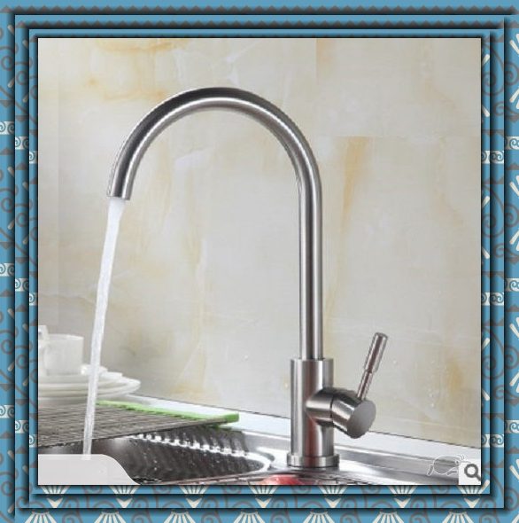 Fwd: Brand New Kitchen 304 Stainless Mixer Tap ware 360 degree Carousel 1