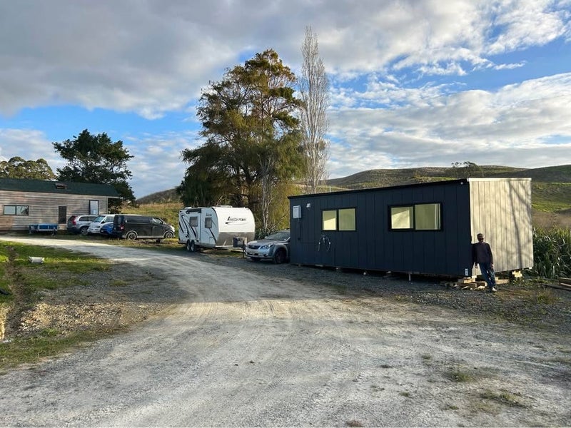 READY TO GO! Tiny home, 1-room, screw piles, gas, electrical, plumbing Carousel 11