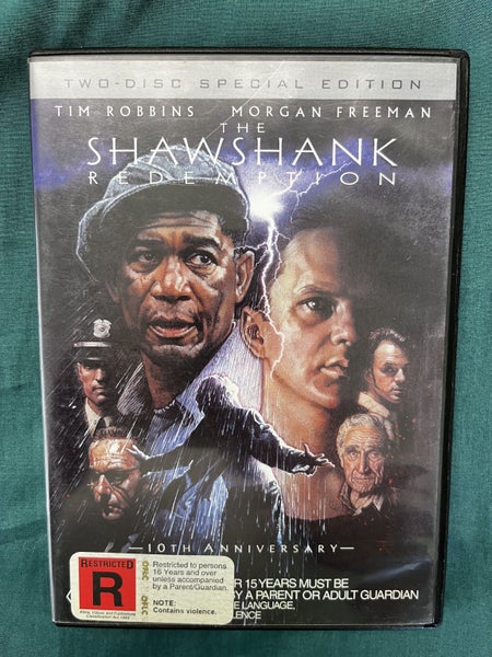 THE SHAWSHANK REDEMPTION - 2 DVD SPECIAL EDITION - TIM ROBINS / MORGAN FREEMAN629888616010251119