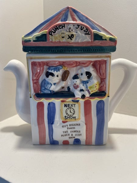 Regency Fine Arts Punch and Judy Teapot Carousel 1