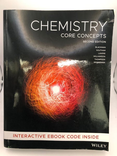 Chemistry: Core Concepts, 2nd Edition by Allan Blackman63003227601153112
