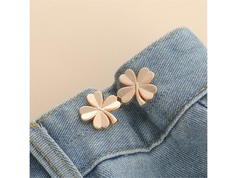 1PCS Adjustable Waist Button For Jeans Pants Detachable Button Perfect Fit Carousel 1