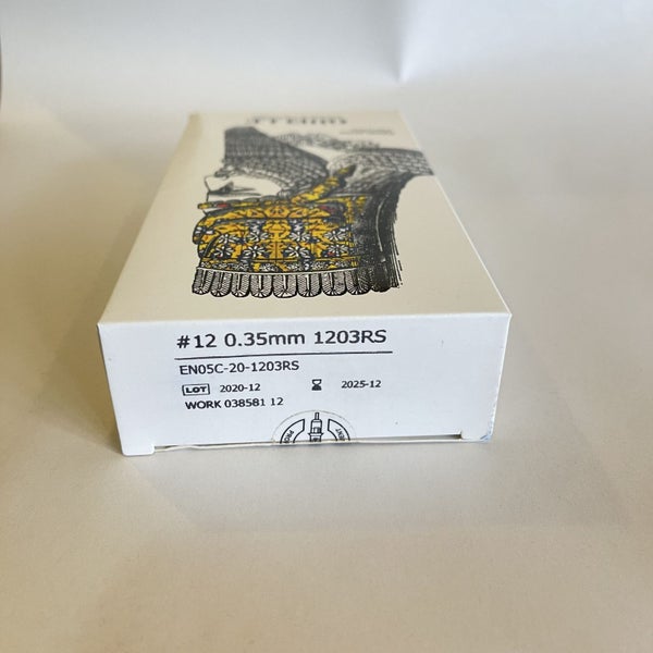 Tattoo Needle Cartridges Quelle 20pcs #12 0.35mm 1203RS Round Shader63615120364418111