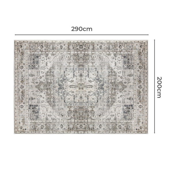 Marlow Floor Rug Area Rug Large Mat Carpet Short Pile Modern Mat 200X290cm Carousel 2