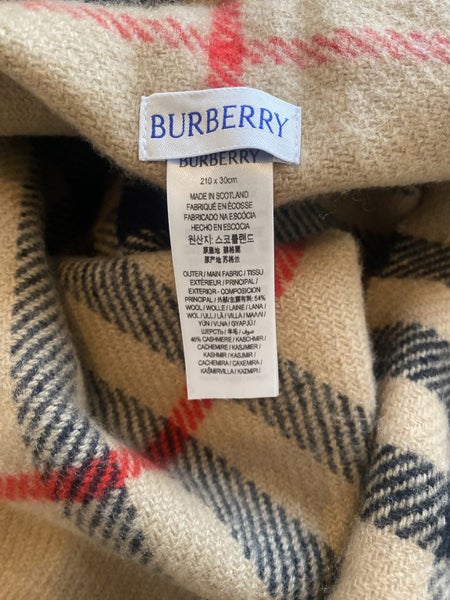 NEW Burberry hooded scarf Carousel 2