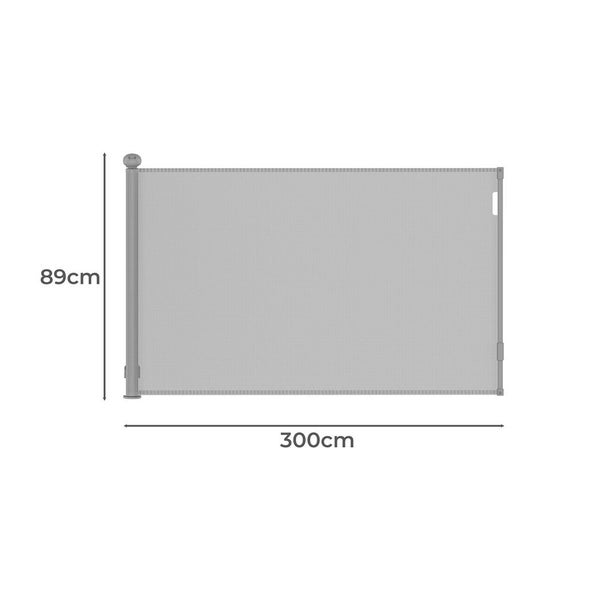 Bopeep Baby Safety Gates Adjustable Retractable Pet Dog Stair Doorways Guard 30062867851460226111