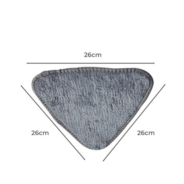 Cleanflo 5x Spin Cleaning Mop Pad Cleaner Head 360° Rotatable Carousel 10