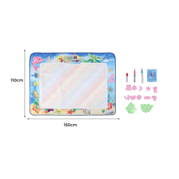 Kids Drawing Mat Aqua Doodle Board Painting Writing Seaworld Educational Toy Carousel 10
