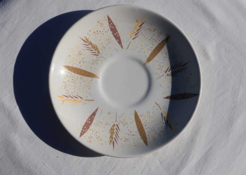 Capistrano, Lynndale ware saucer - Crown Lynn Carousel 2