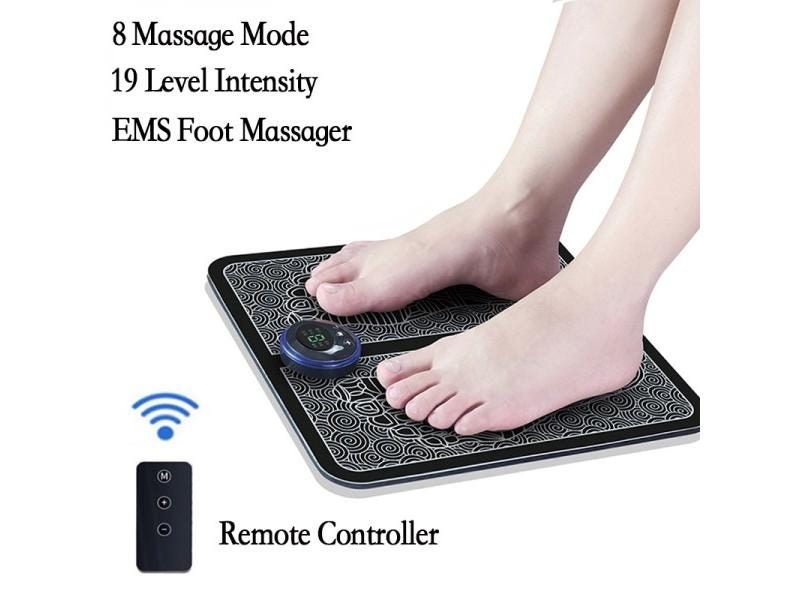 Portable Remote EMS Foot Massager Pad For Pain Relief Carousel 2