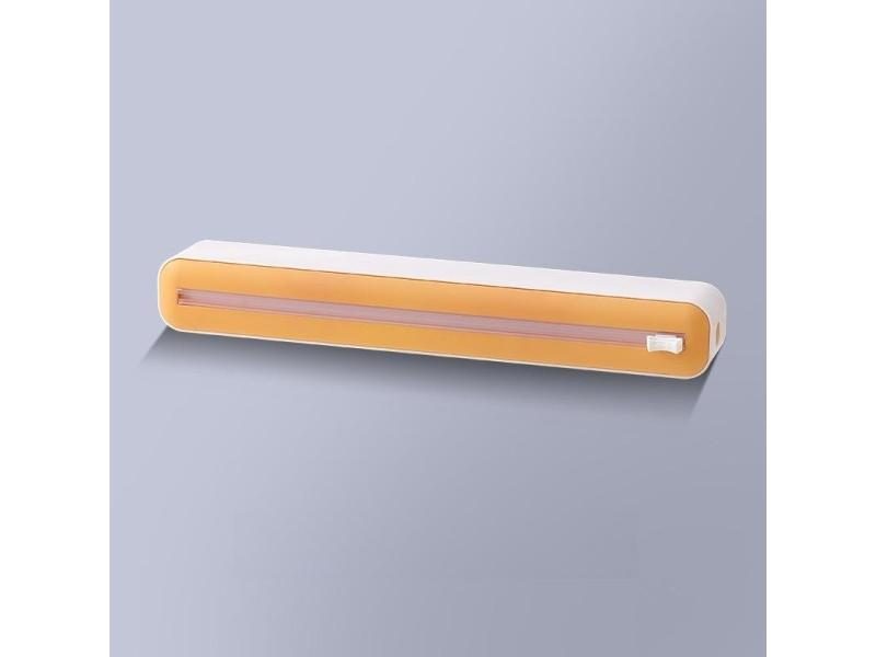 Food Plastic Cling Wrap Dispensers Foil Holder With Cutter Kitchen Storage Carousel 1