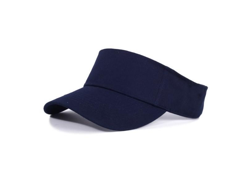 Summer Sun Hats Men Women Cotton Adjustable Visor UV Protection Top Empty Solid Carousel 1