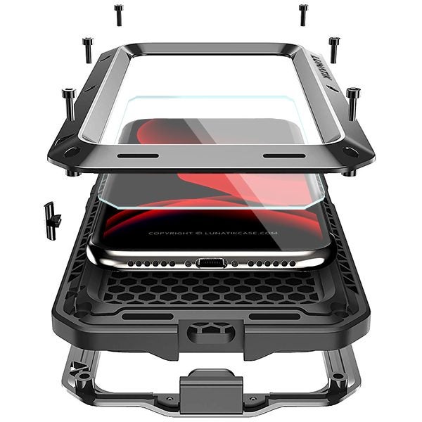 iPhone 11 Metal Case Hevay Duty Rugged Cover Snap Deal Carousel 1