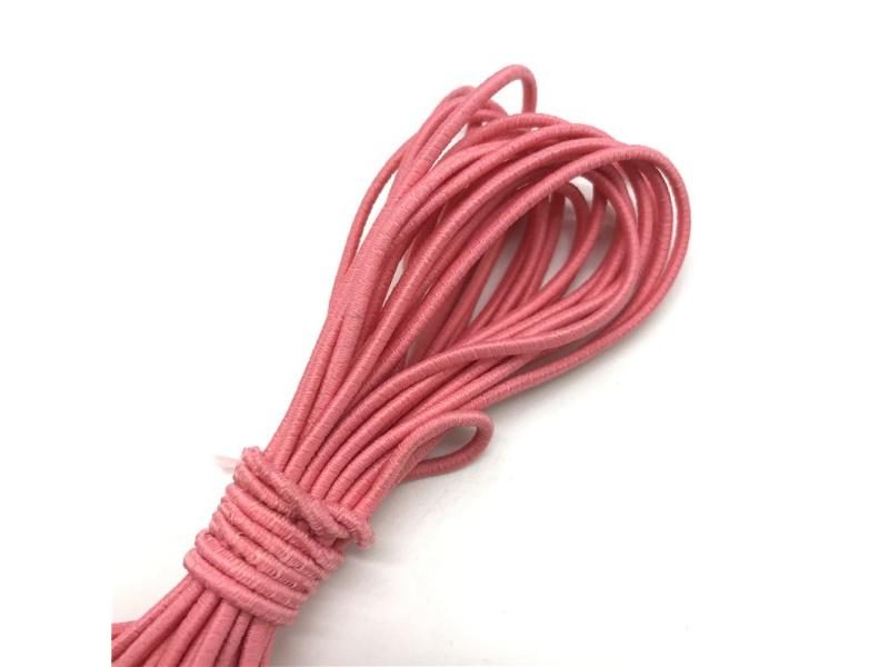 5yards 2mm Colorful High-Quality Round Elastic Band Round Elastic Rope Rubber Carousel 1