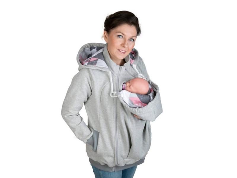 Maternity Kangaroo Sweater In Multifunctional Baby Hoodie Mom