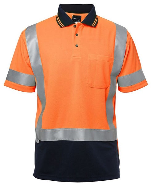 6DHS JB's S/S D+N H PATTERN BIOMOTION TRAD POLO Carousel 1